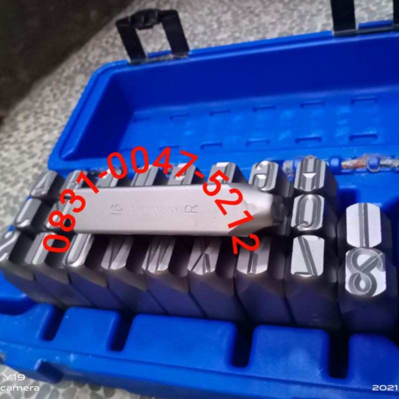 

MASUS Huruf ketok 16 MM stamp punch letter A - Z original Germany