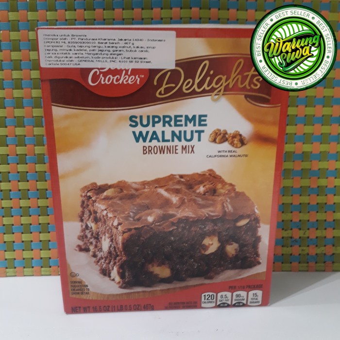 

betty crocker walnut brownie 467 gram