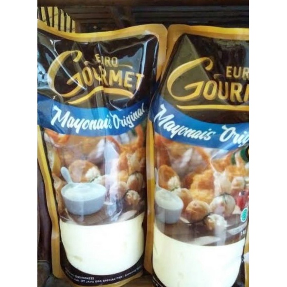 

Mayonaise Euro gourmet berat nya 1000 gram