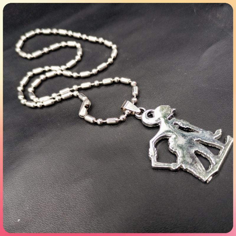 Kalung Titanium Kalung Pria Bandul Wayang