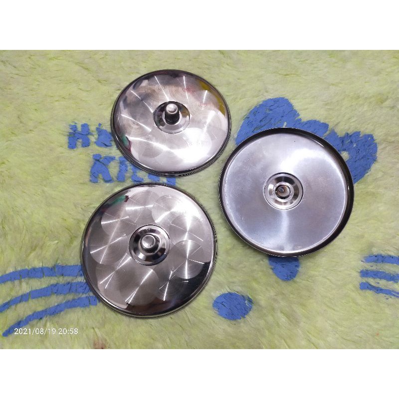 Tutup gelas stainless besar