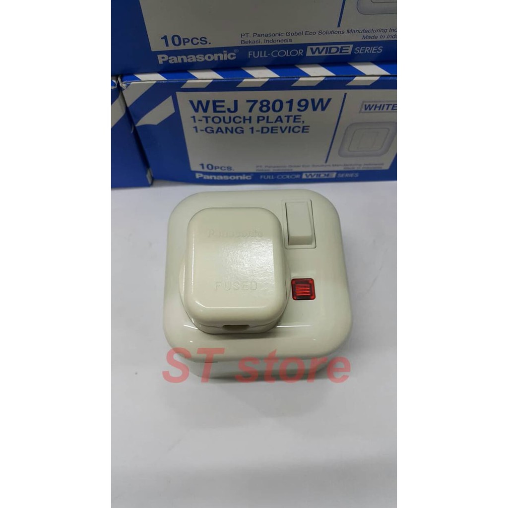 Perlengkapan Listrik - Saklar Broco - Saklar Stopkontak Ac Panasonic + Outbowdus Produk Terbaik