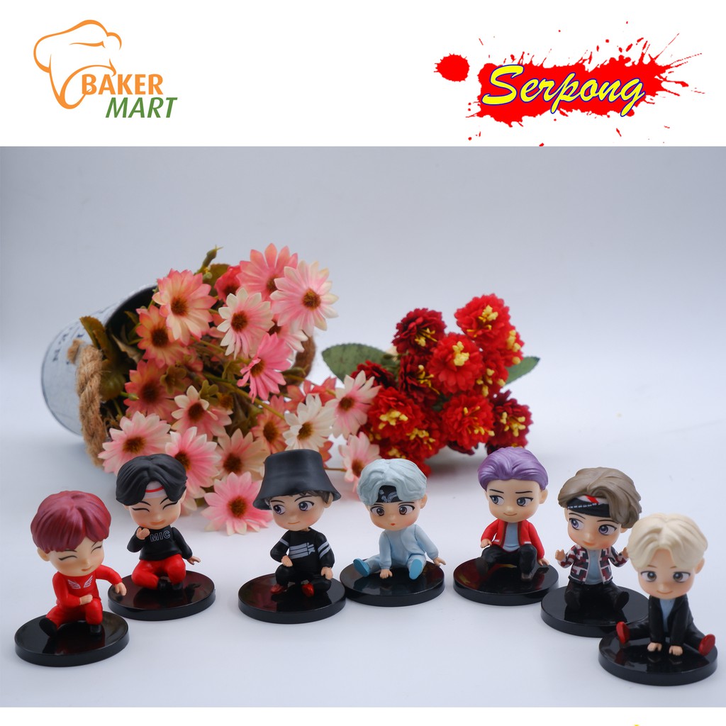 

Topper Bts / Hiasan Kue