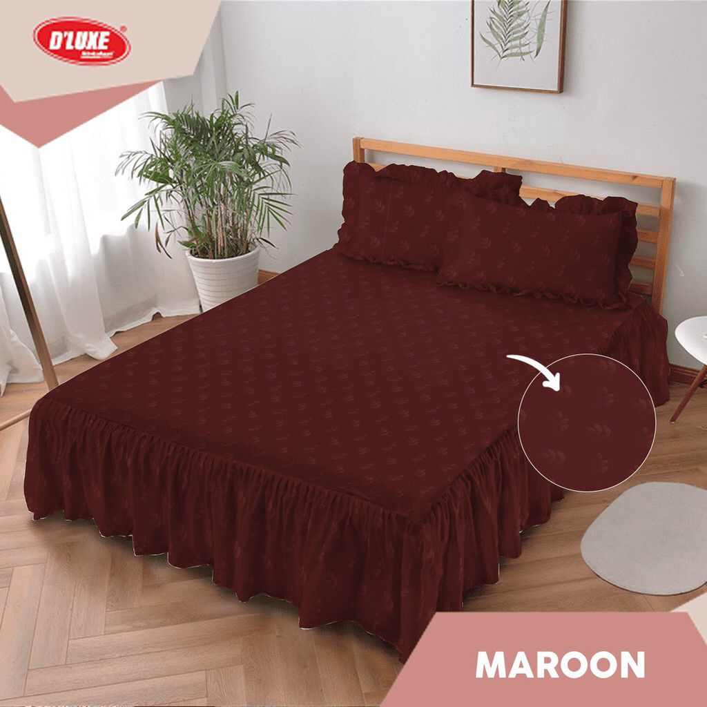 KINTAKUN - Sprei Seprai Sprey Sepray Rumbai Rumbay Rempel Polos Emboss KINTAKUN DELUXE Kasur Set Ori