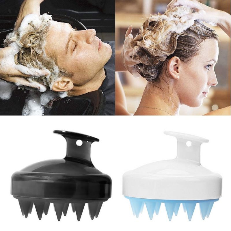 Hair Massage Brush Silicone Premium Shampoo Shower