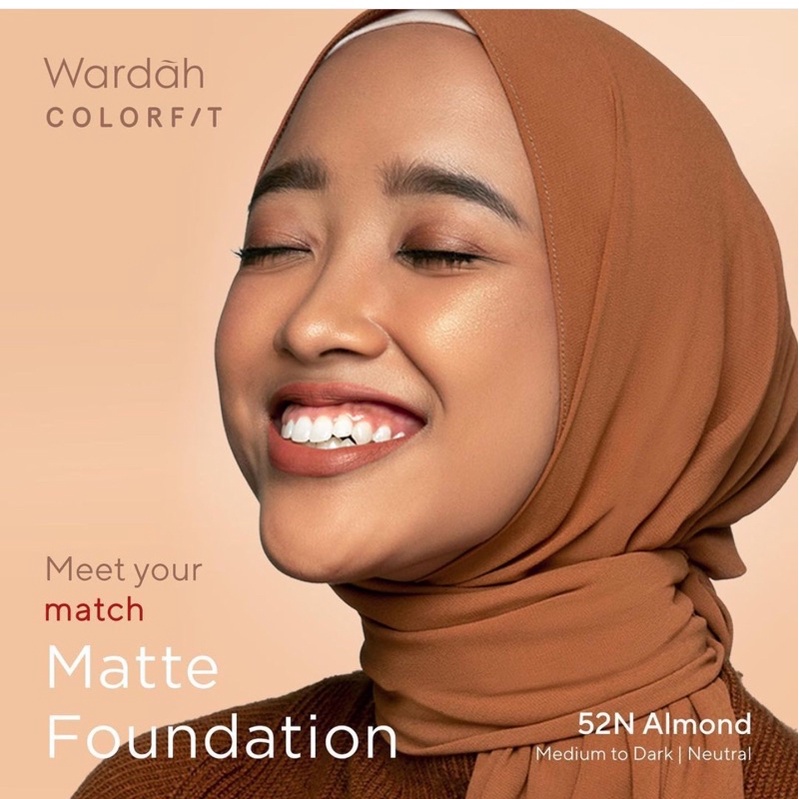 Wardah Colorfit Matte Foundation SPF 30 PA+++ 25ml