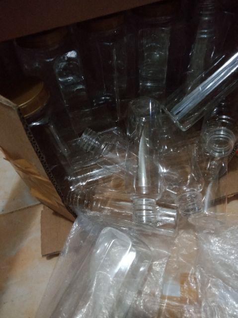 Botol Almond / Botol Milk / Botol Jelly /botol Plastik ( Min.20 Pcs )
