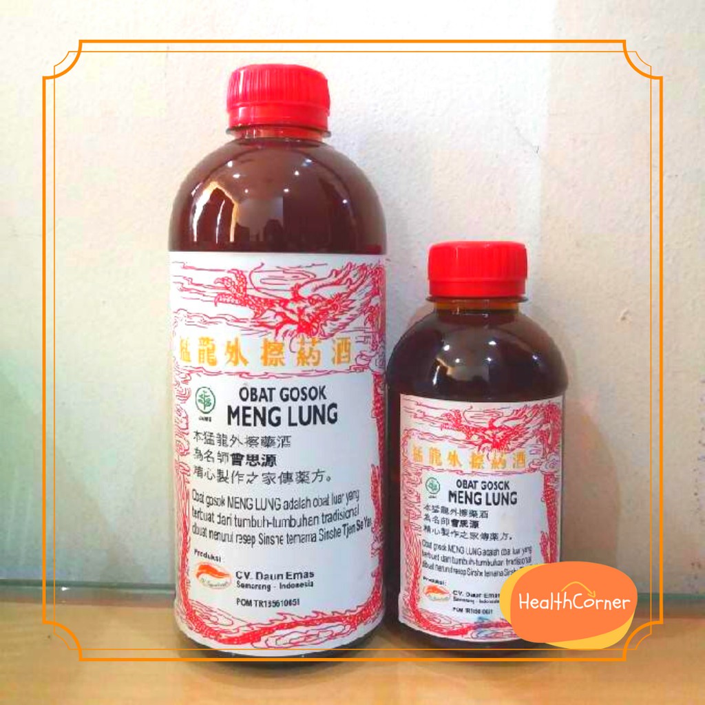 Arak Gosok Meng Lung 600ml - Minyak PIjar Nyeri Sendi