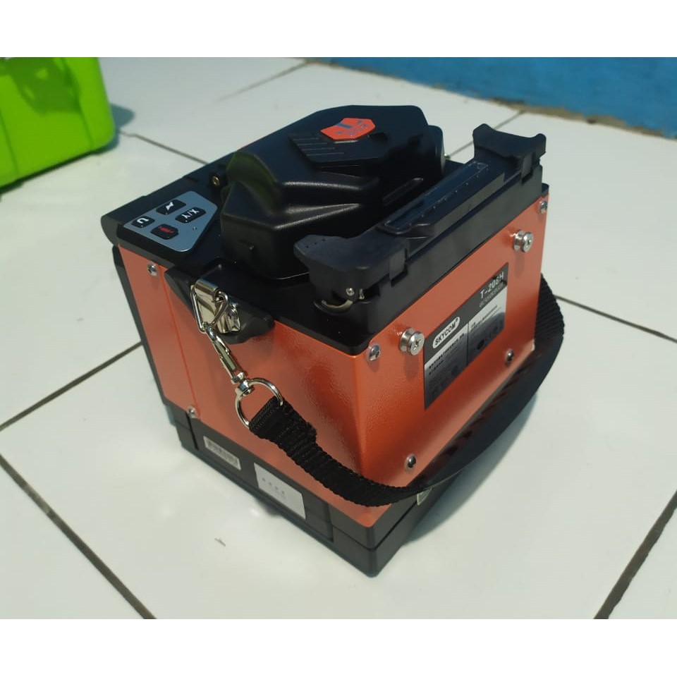 Splicer Skycom T208 Optical Fusion Splicer Splicing Machine (alat sambung kabel fiber optik)