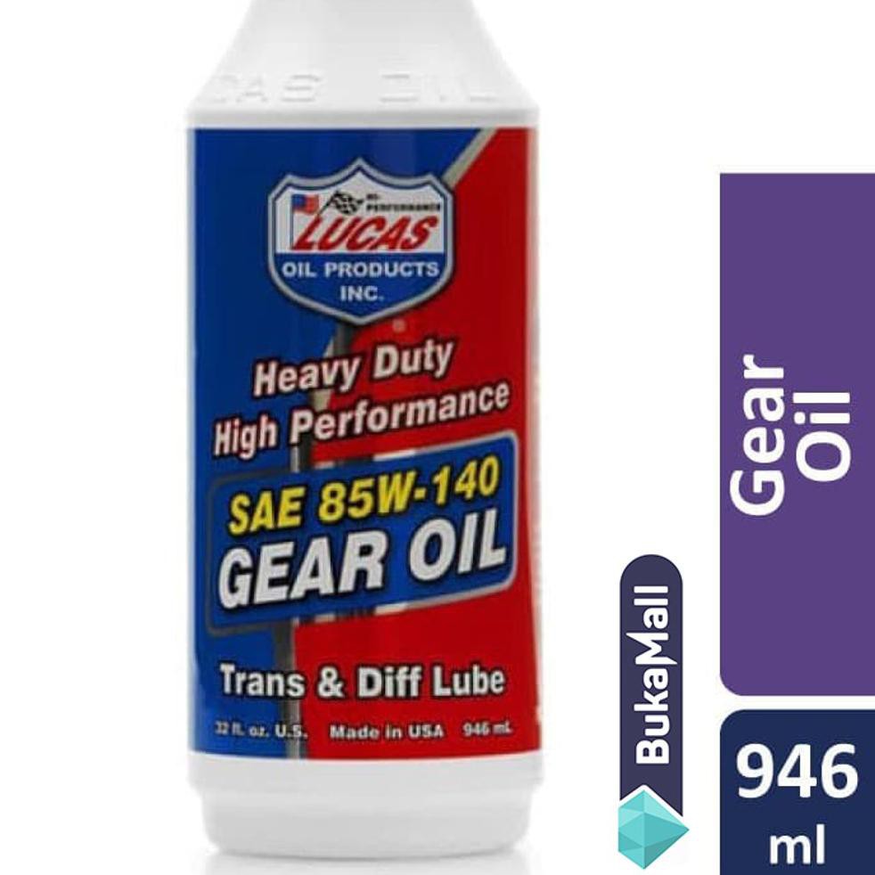 Stok Terakhir Lucas Oil 85W 140 Gear Oil  Oli Gir Gardan Lsd