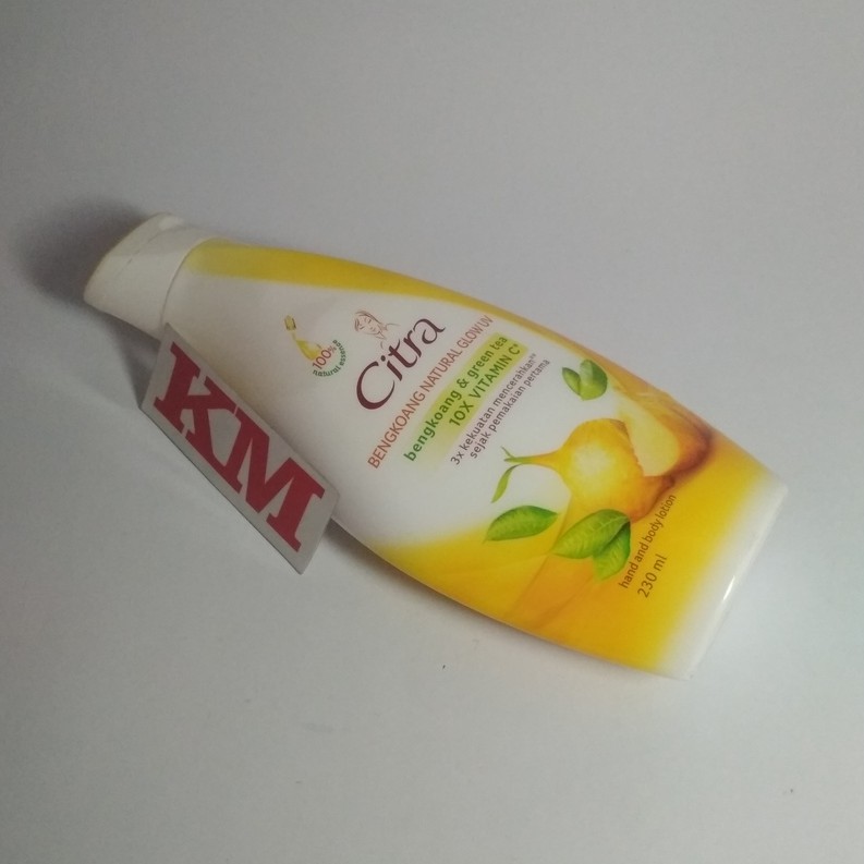 (PAK 6 BIJI) HAND BODY CITRA NATURAL GLOW UV 250/230ML