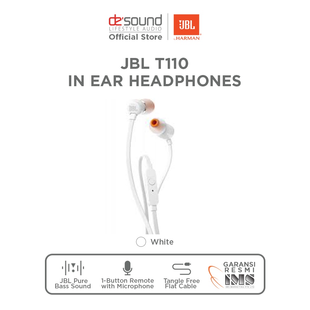 MDN_JBL T110 White