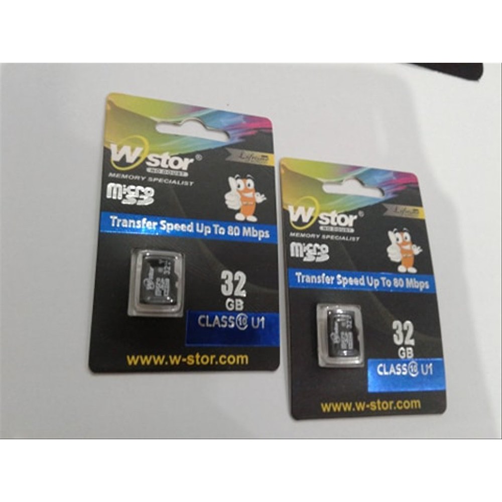 Micro Sd  32gb Wstor Packing BERGARANSI