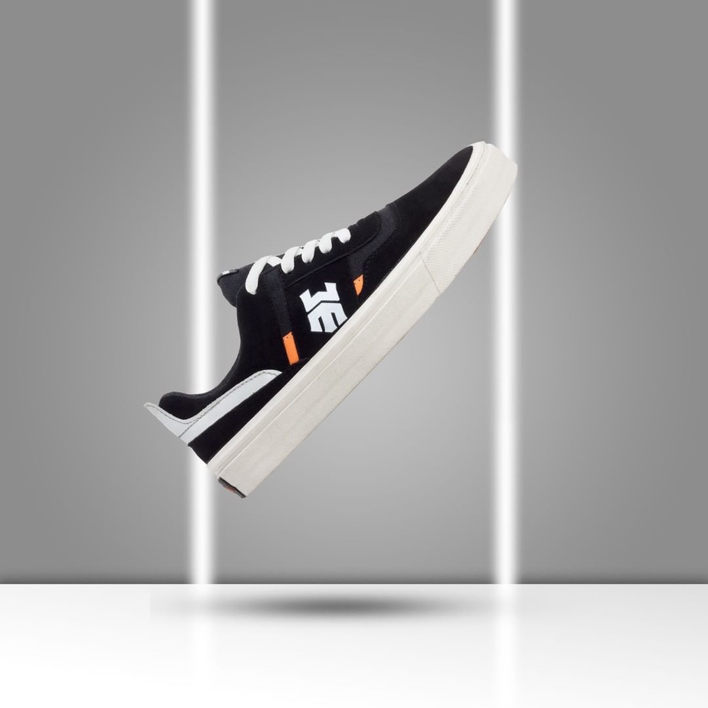 WAMA GAXIN BLACK 39-43 Sepatu Sneakers bmx skateboard Pria cowok sepatu vulcanized skateboard sneakers vulcan SEPATU BRAND LOKAL-1