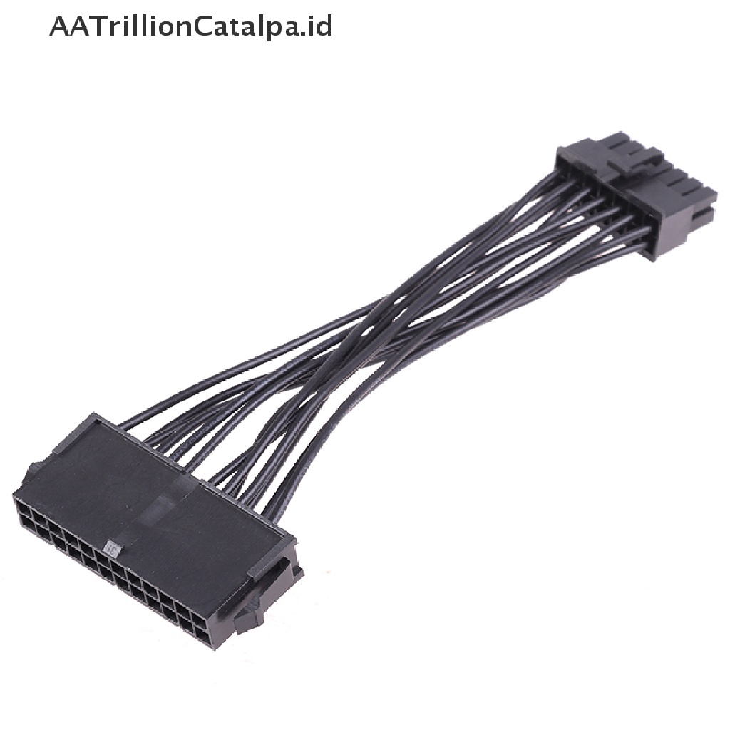 Aatrillioncatalpa Kabel Konektor Power Supply ATX 24 Pin Ke 14pin Untuk Motherboard