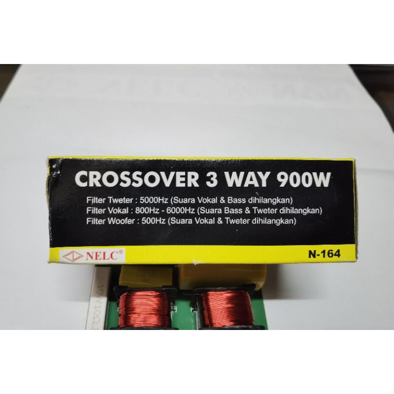 Crossover 3 way 900W Nelc N164