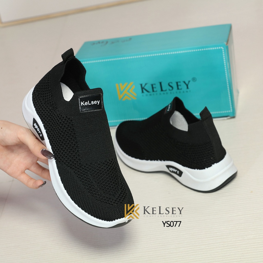 Kelsey Sepatu Flyknit Shoes Wanita YS077