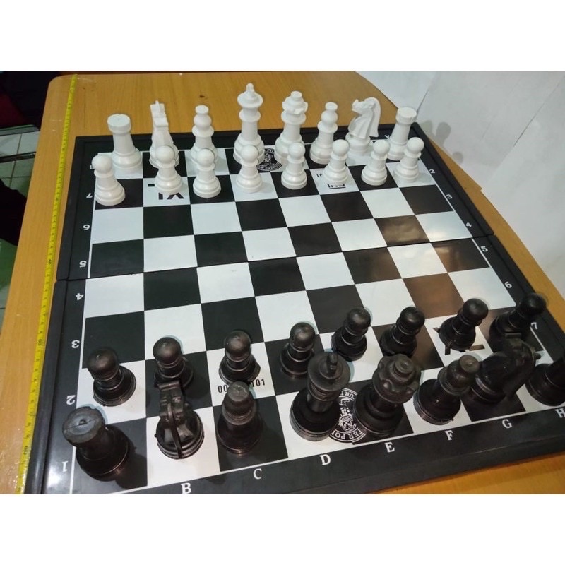 CATUR PLASTIK/ MAINAN CATUR/ CATUR UKURAN BESAR/ CATUR KUDA