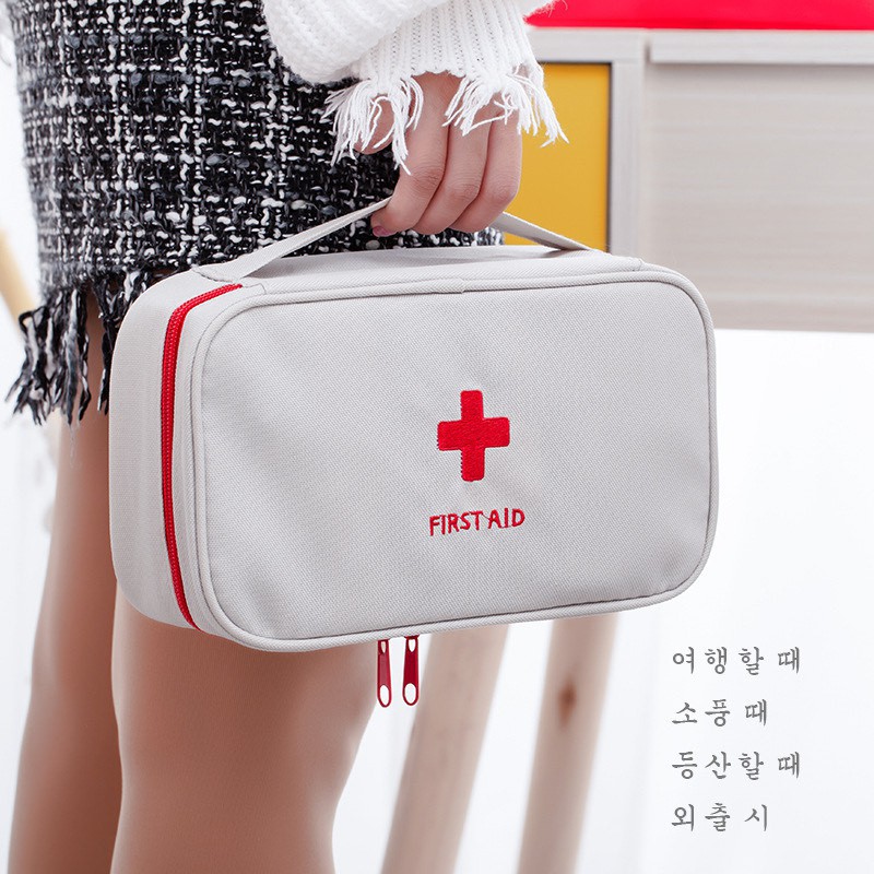 TAS P3K (BISA COD) IMPOR VC / TAS OBAT / MEDICINE BAG / FIRST AID POUCH / KOTAK OBAT / POUCH P3K