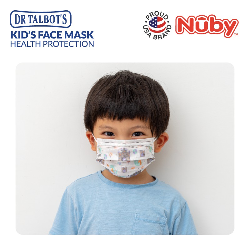 Nuby Dr.Talbot's Kids Face Mask Print / Masker Anak