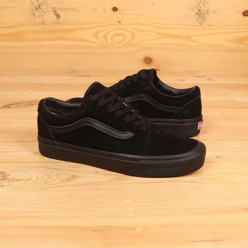 ⭐COD SEPATU SNEAKERS HITAM POLOS PREMIUM MURAH CEWEK COWOK SEPATU OS FULL BLACK SEPATU TINGGI HITAM POLOS SEPATU SKATE OLDSCHOOL ALL BLACK OLD SCHOOL SEPATU KERJA HITAM PRIA WANITA SEPATU SEKOLAH HITAM POLOS SEPATU SLIP ON MULES WANITA SLIPON HITAM POLOS-0ld5k00l