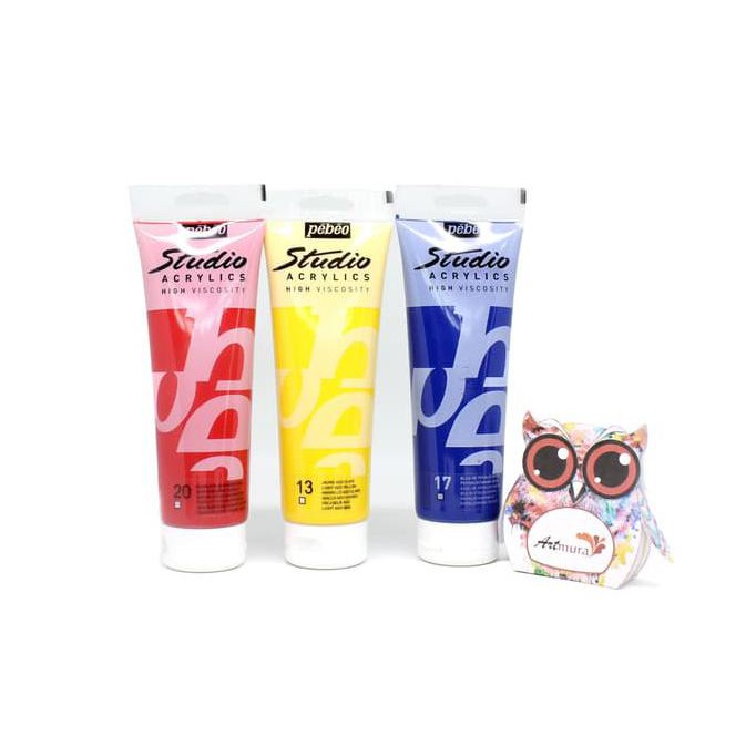 

Update! Pebeo Studio Acrylic Hv Acrylic Colour 250Ml - Iridescent Clr Termurah