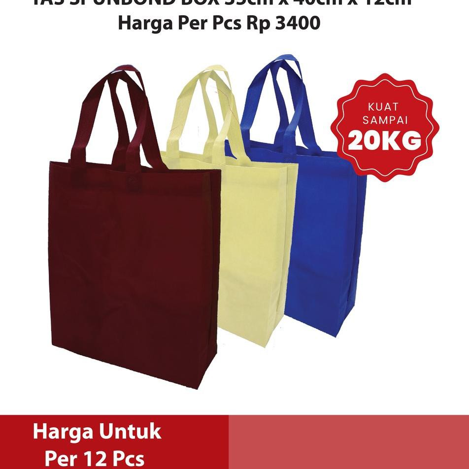 

Kirim Sekarang PFVhj Tas Spunbond Box Ukuran 35cm x 40cm x 12cm 52 Seller