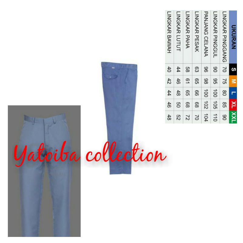 pola instan celana smp/sma