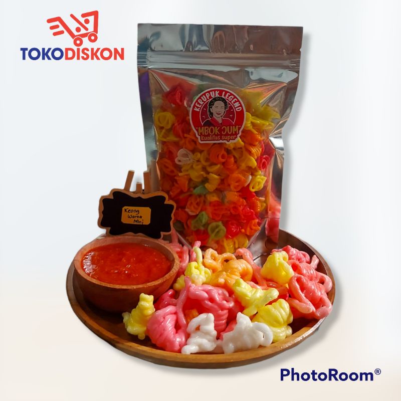 

Kerupuk Mentah Kerupuk Keong Mini Warna - Kualitas Premium