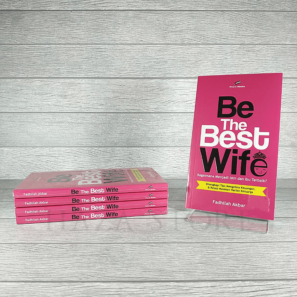 Buku Be The Best Wife - Pro U Media 100% Original