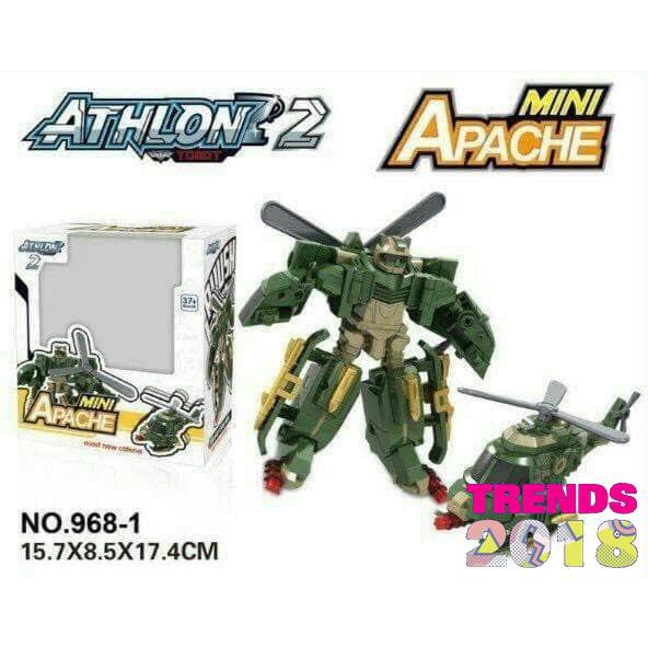 S4allleee Mainan Tobot Mini H Apache Generasi 2 Transform Murah Kwalitas Super Terb4ruuu