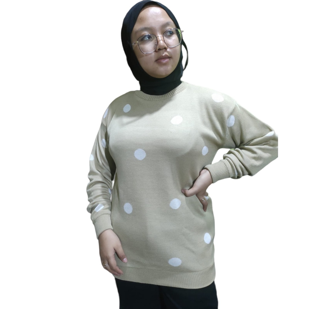 polkadot sweater premium
