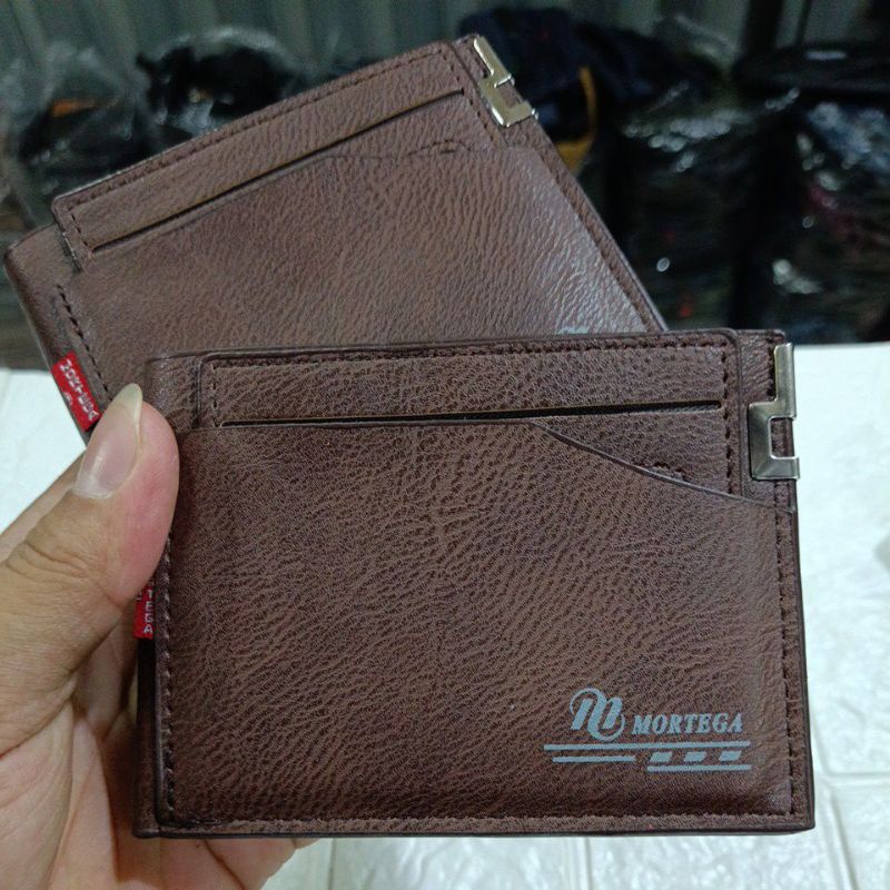 Dompet Pria Mortega M-8602 Standart || Dompet Pria 3 Ruang Import