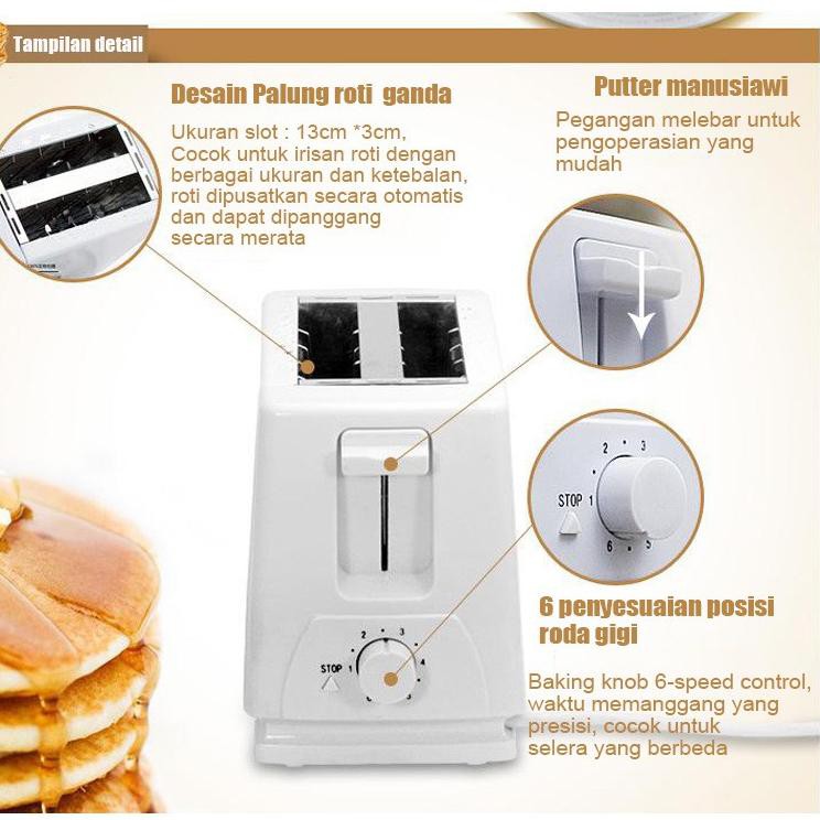 Harga Spesial Han River Toaster Pemanggang Listrik Roti Electric Toaster Shopee Indonesia