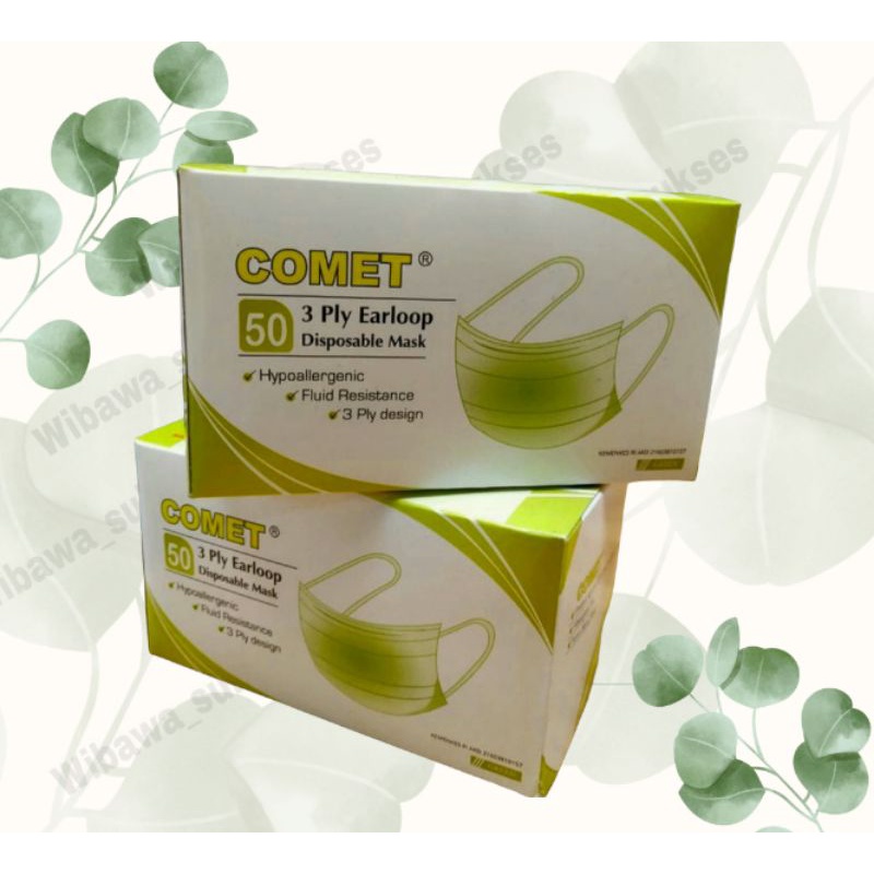 Murah Masker Comet 50pcs Earloop