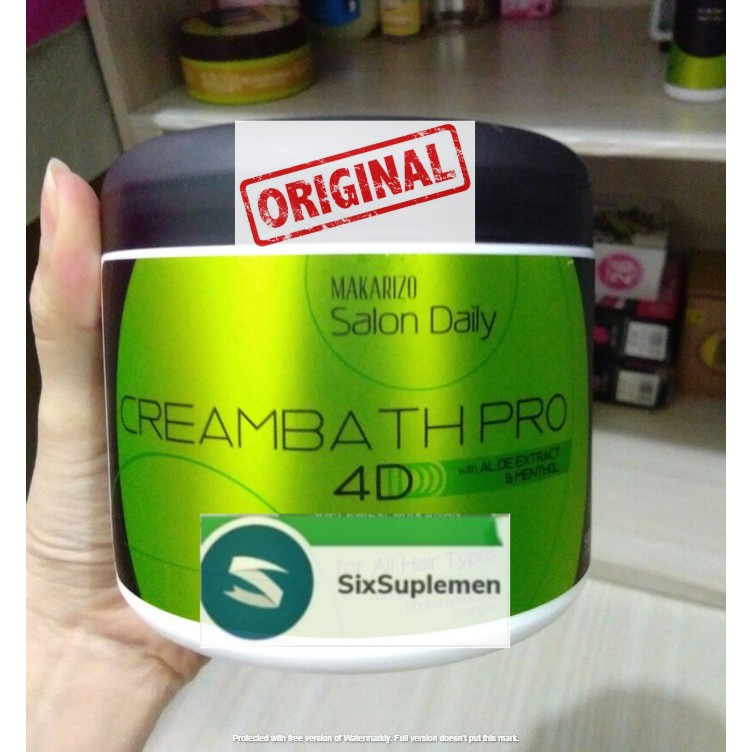 MAKARIZO CREAMBATH PRO 4D 500 gram