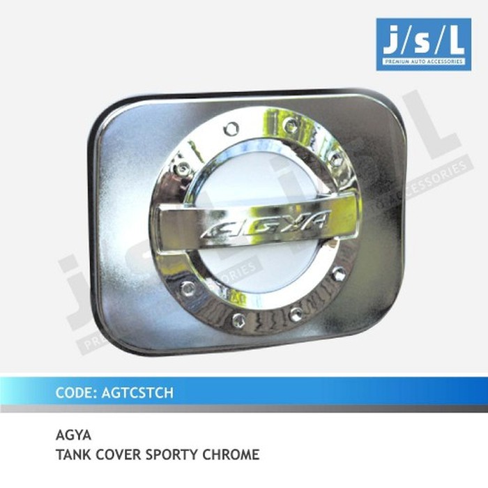 Tank Cover Agya Sporty Chrome