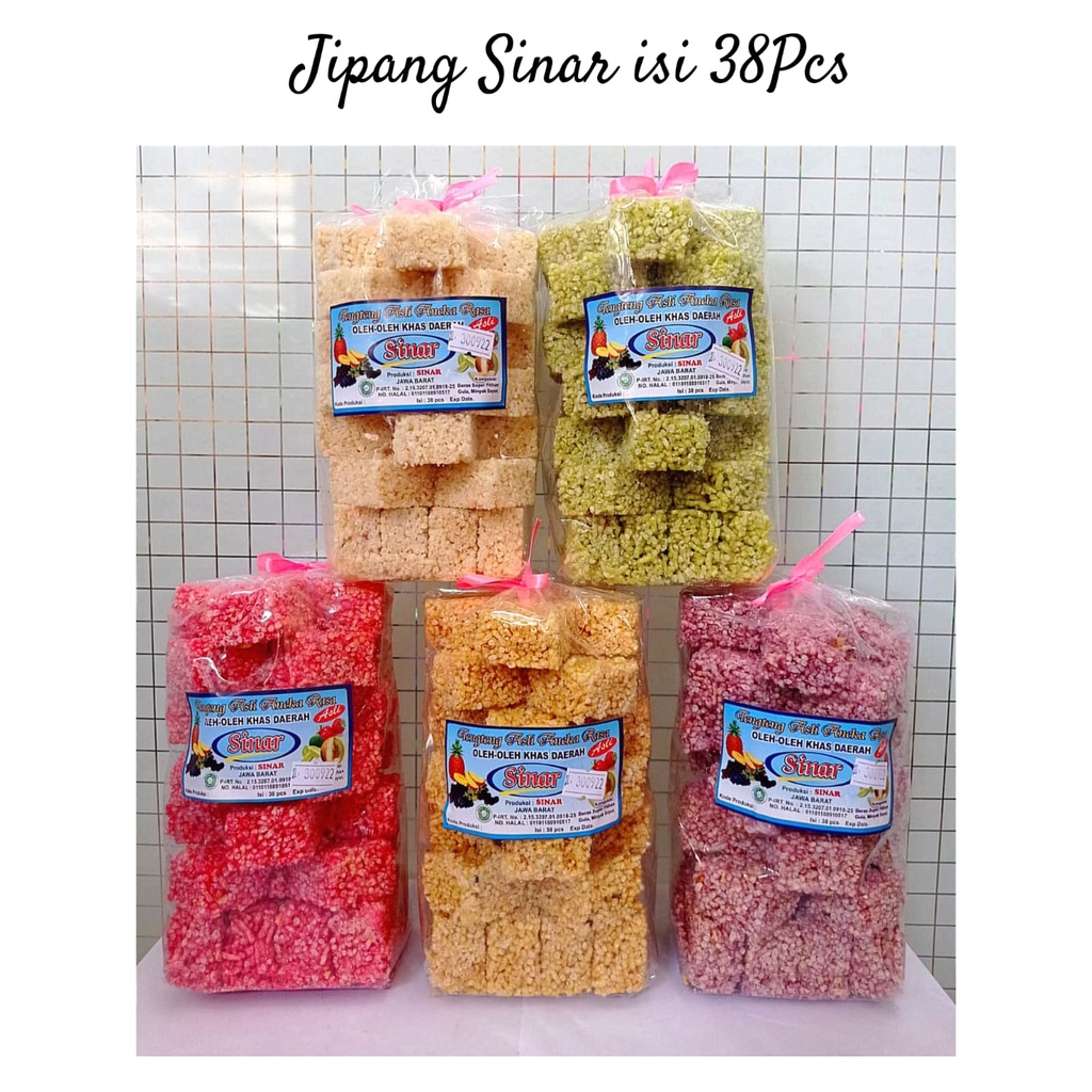 

Kue Teng Teng / Jipang Sinar isi 38 Pcs