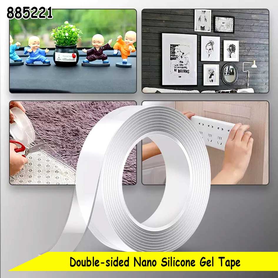 

Nano Double Tip Serbaguna Double Tape Transparant Multifungsi