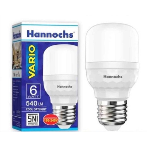 LAMPU LED HANNOCHS VARIO 6W 6WATT 6 W - LAMPU HANNOCHS VARIO 6W 6WATT 6 W MODEL KAPSUL BERGARANSI RESMI 1 TAHUN MANTAP