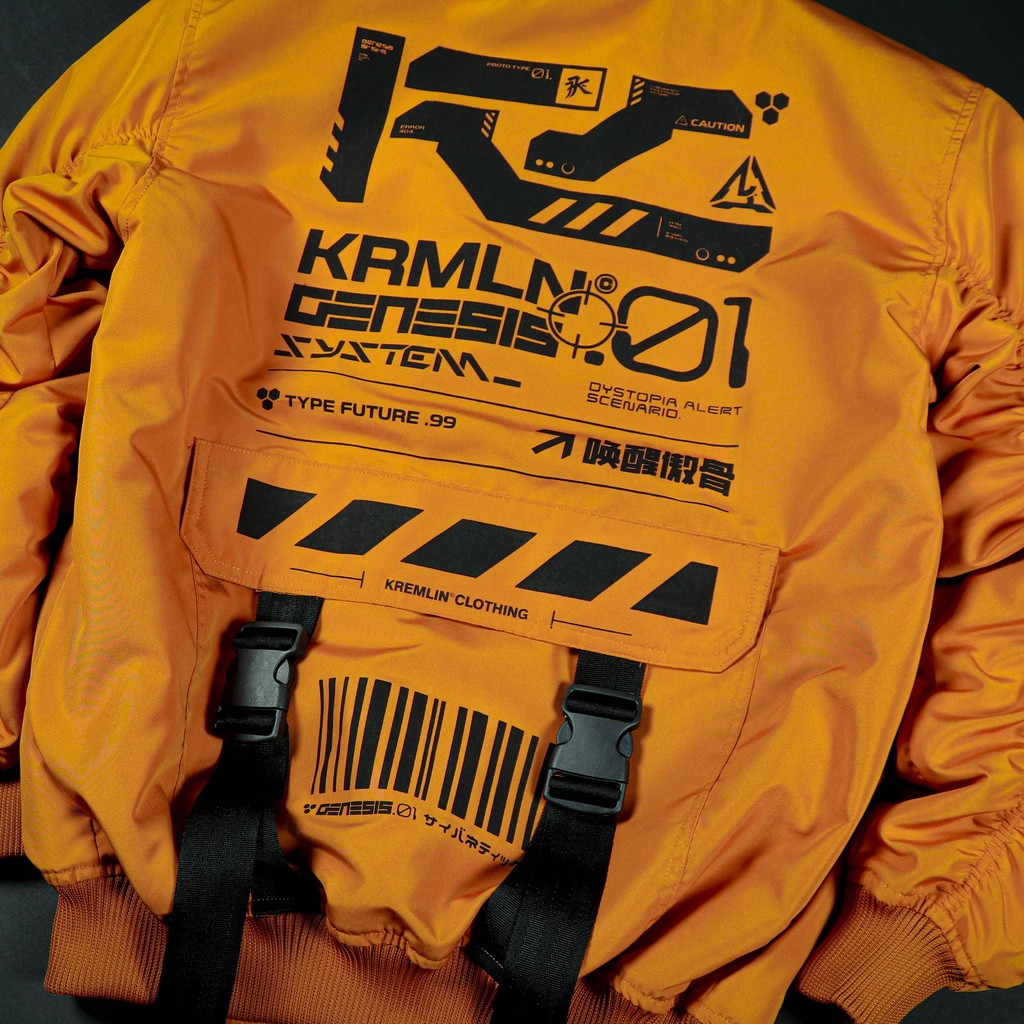 Terbaru Kremlin Bomber Jacket - Genesis Mustard