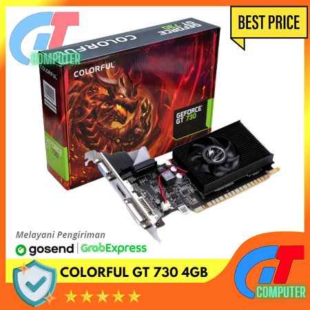 VGA Colorful GeForce GT 730 4GB LP 4GD3-V