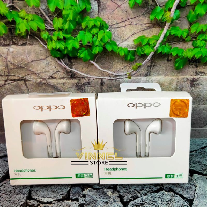 Headset Oppo mh133 original 100% Jack audio 3.5mm