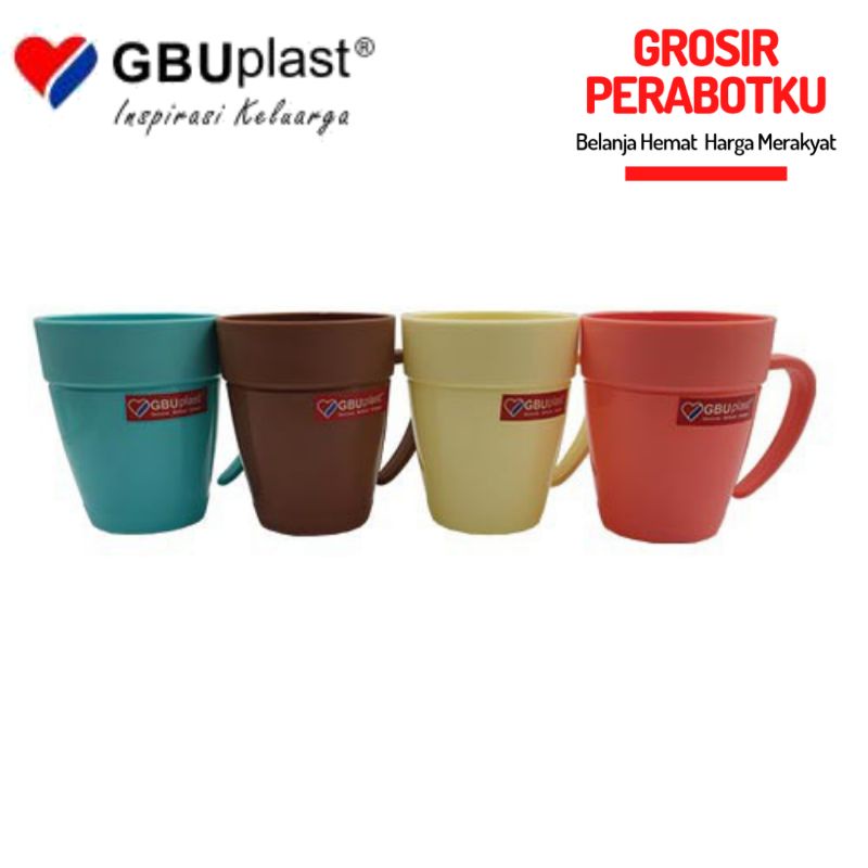 GBU PLAST Gelas Cangkir Plastik Haruka