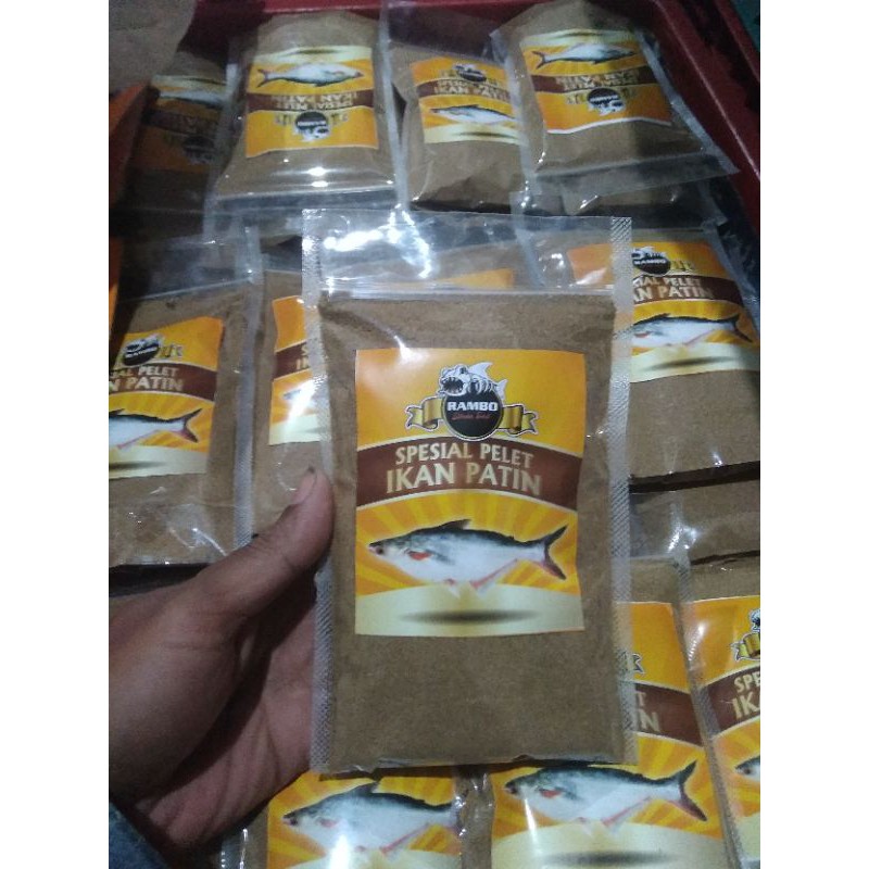 umpan pelet spesial ikan patin