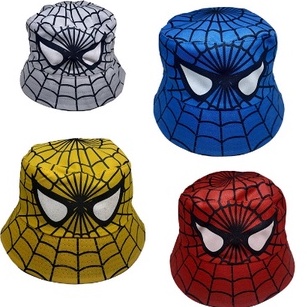 TOPI BUCKET ANAK KARAKTER SUPERHERO ASESORIS ANAK LAKI LAKI &amp; PEREMPUAN