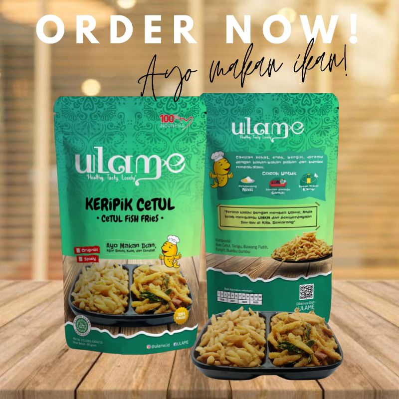 

keripik ikan cethul khas salatiga