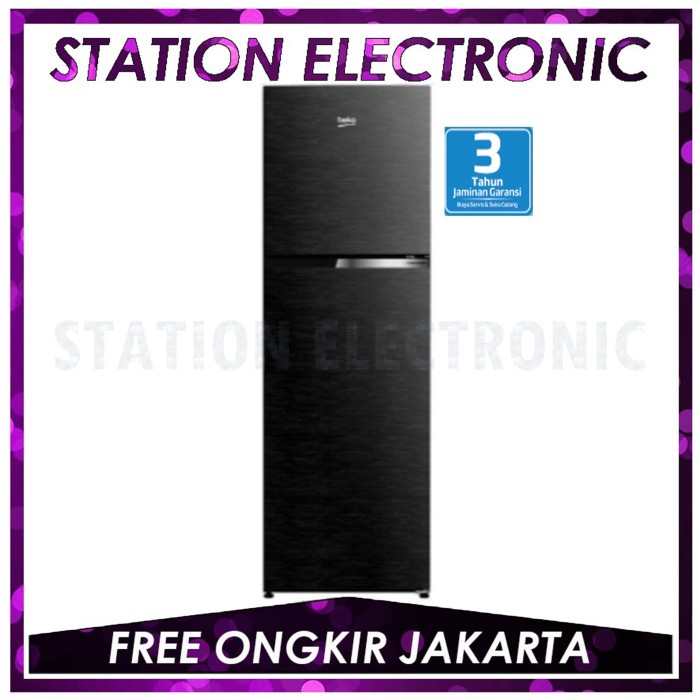 [Dapur] Beko Rdnt271I50Vzwb Kulkas 2 Pintu 271 L [Kompresor Inverter Prosmart] - Elektronik Dan