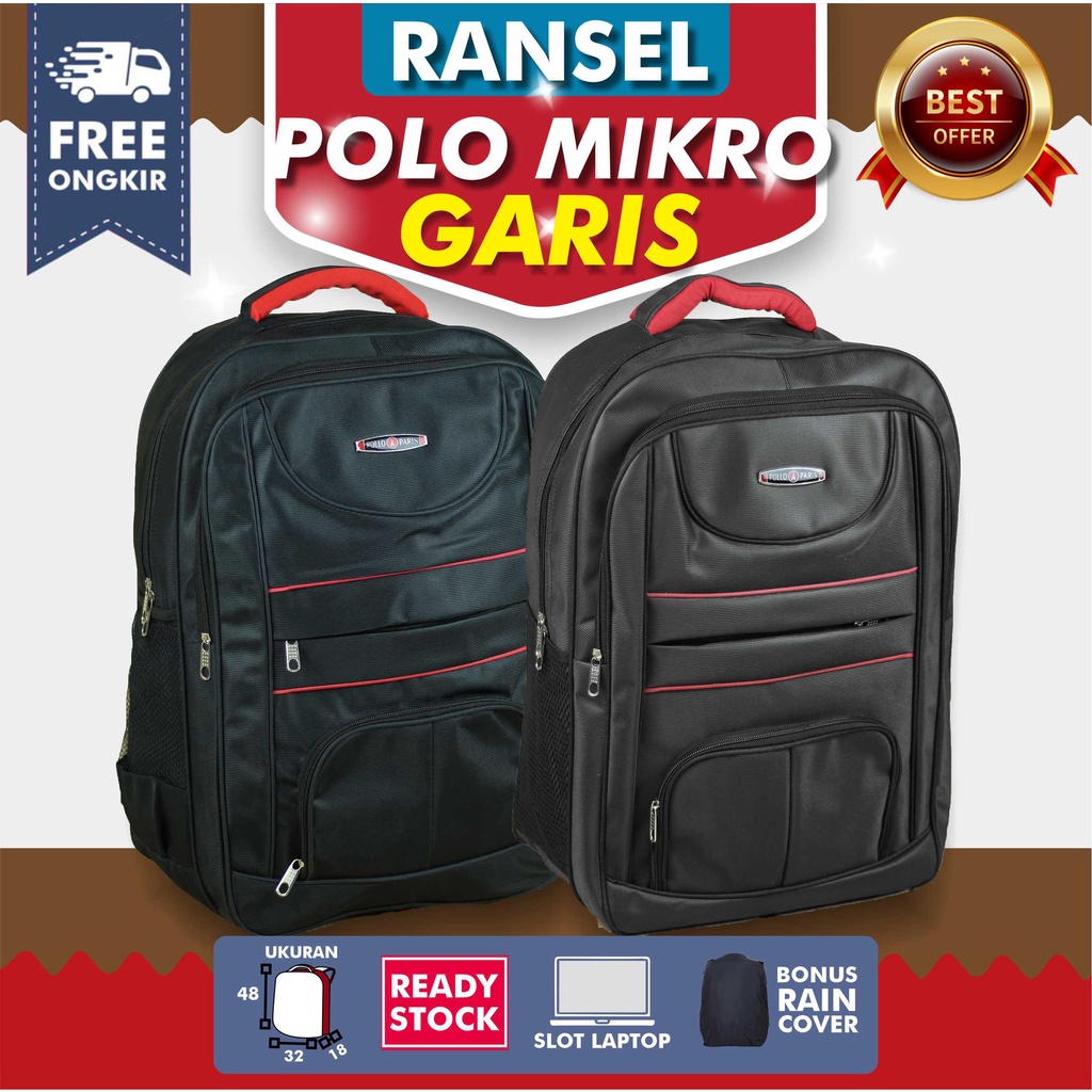 PROMO DISKON OBRAL TAS SEKOLAH PRIA POLO MIKRO RANSEL KERJA LAPTOP SD SMP SMA KULIAH KEREN TERBARU JUAL RANSEL SERBA 70 BAGUS BERKUALITAS