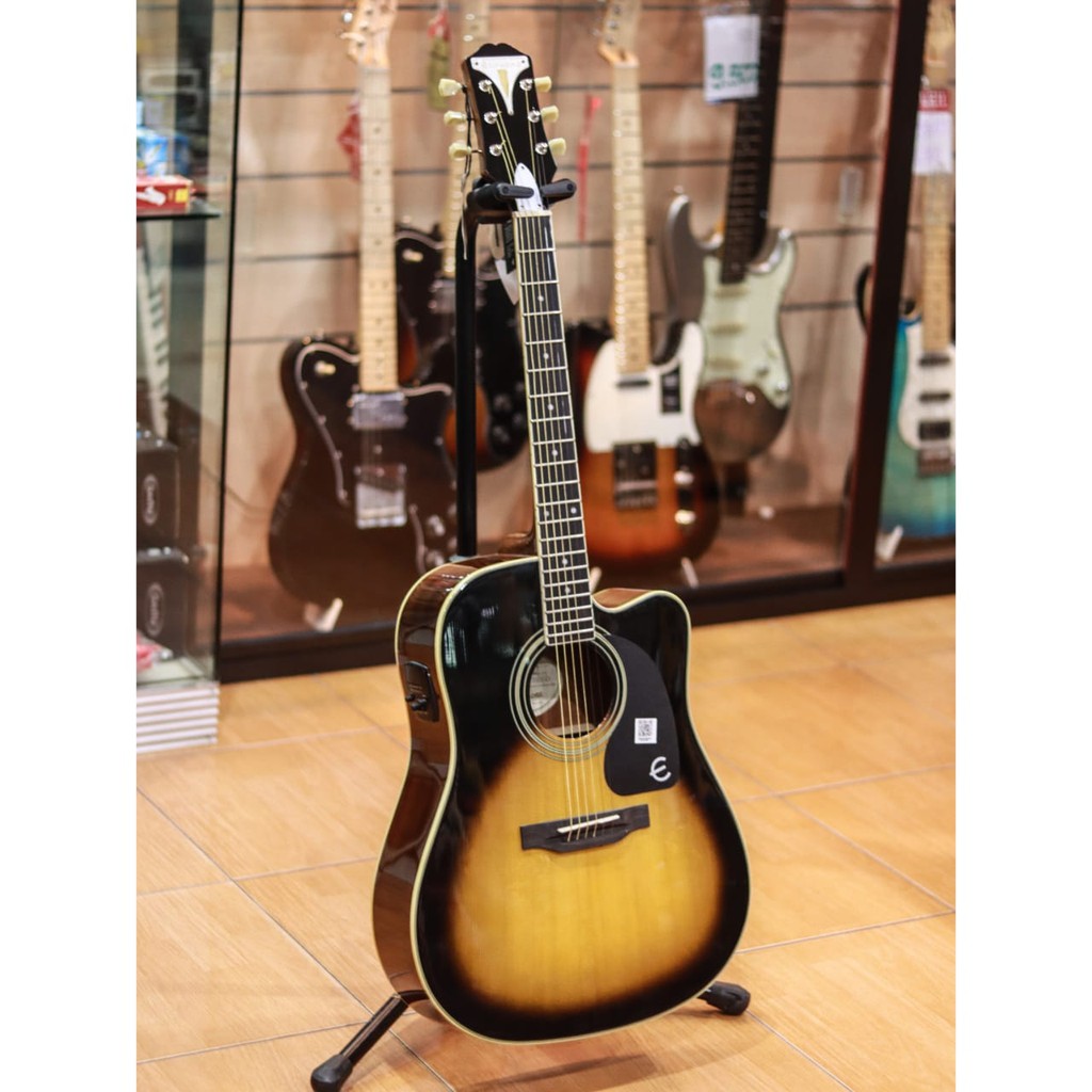 Epiphone Pro 1 Ultra Vintage Sunburst - Dreadnought Cutaway VS